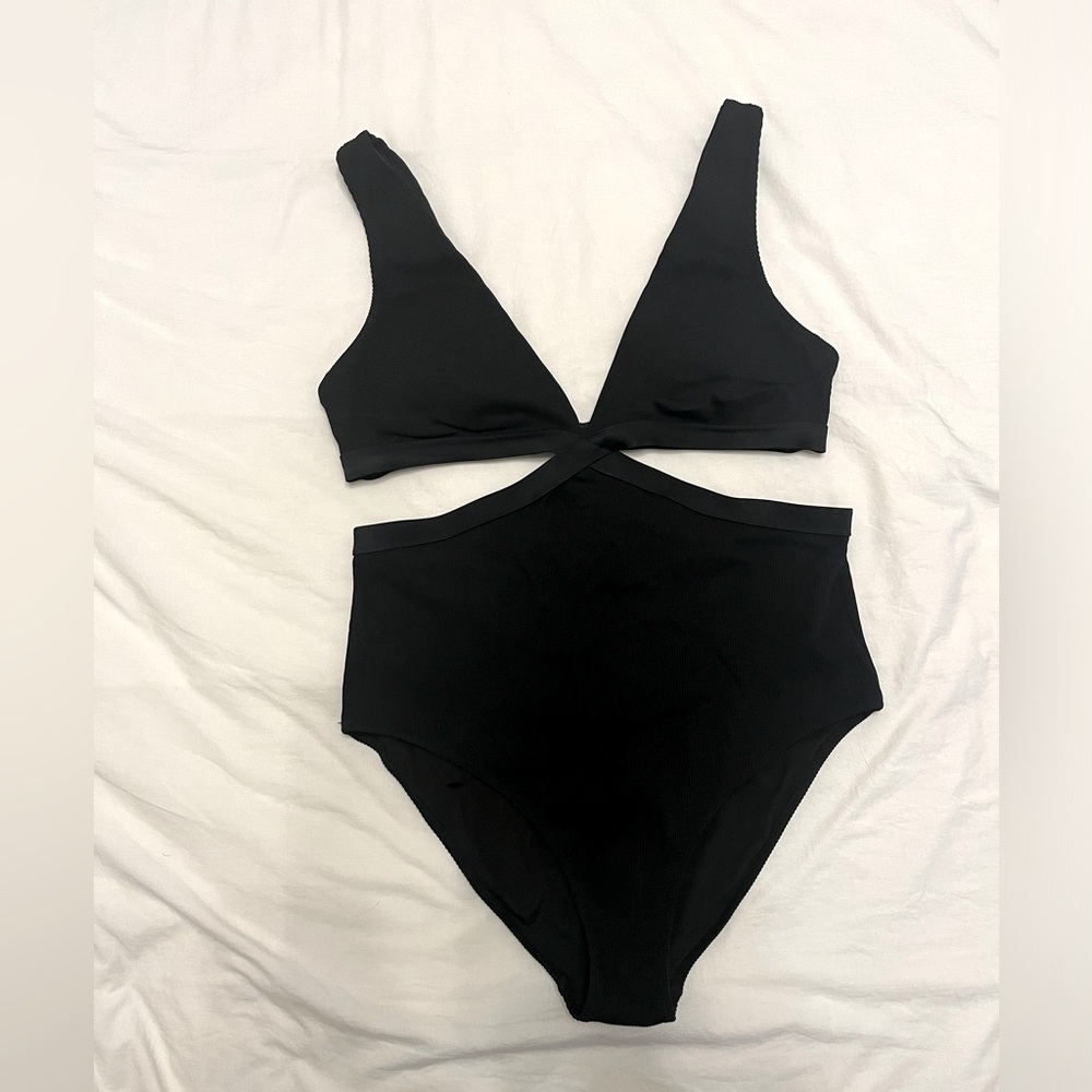 Aerie One Piece Cutout Bathing Suit